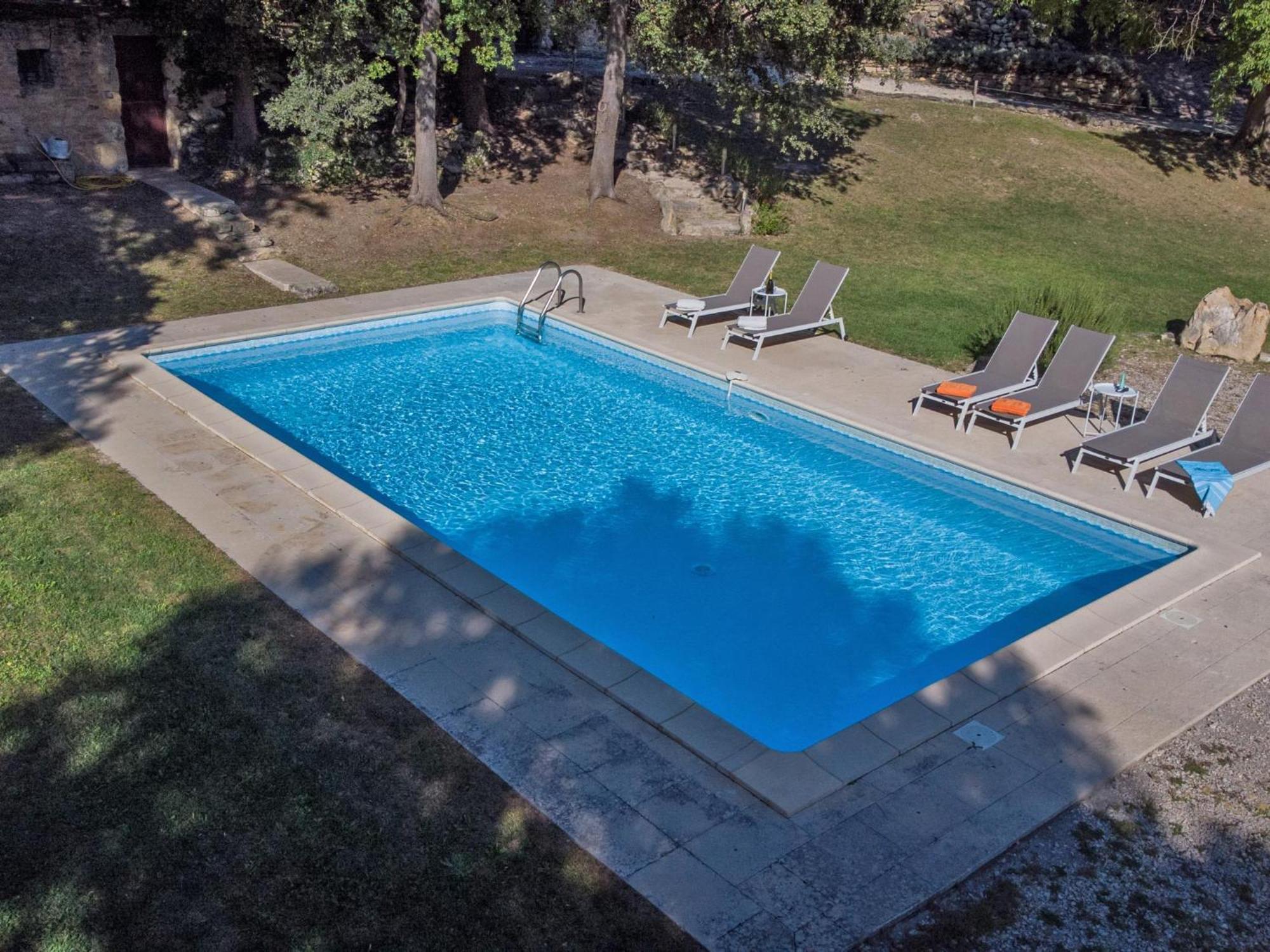 Tauleigne Villa Bollene Bagian luar foto